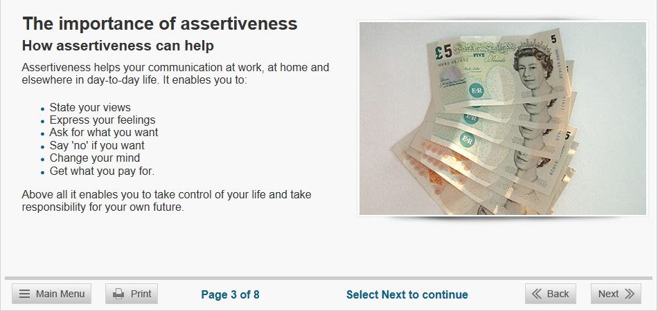 assertiveness elearning