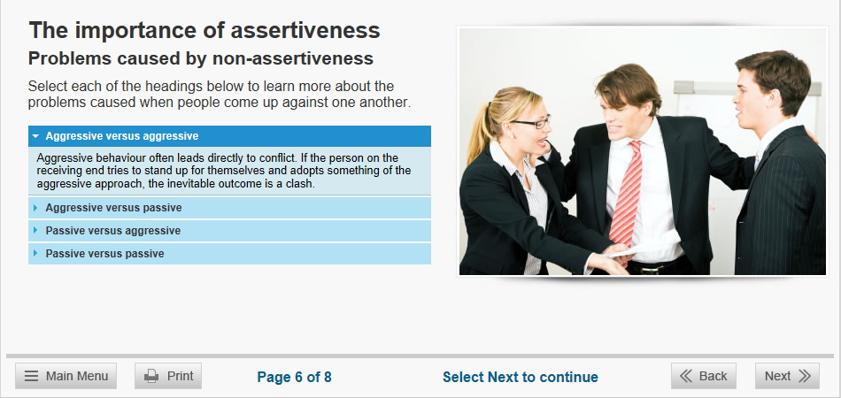 assertiveness training course