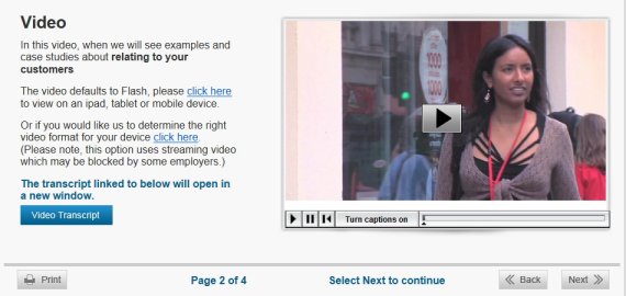 customer service training