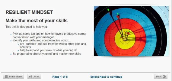 preparing for redundancy online training