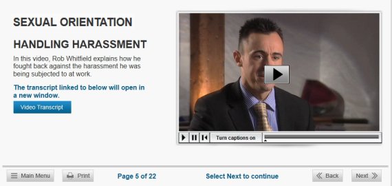 sexual orientation course